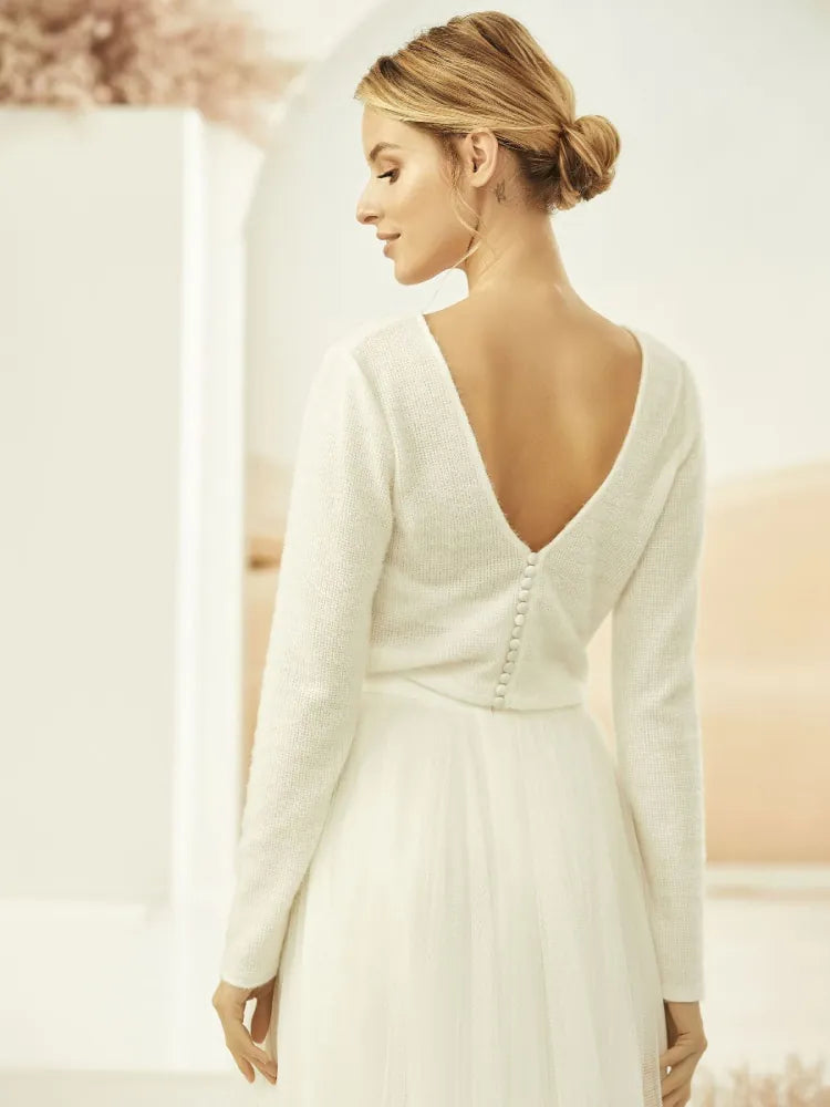 Bianco Evento E327 Brautpullover