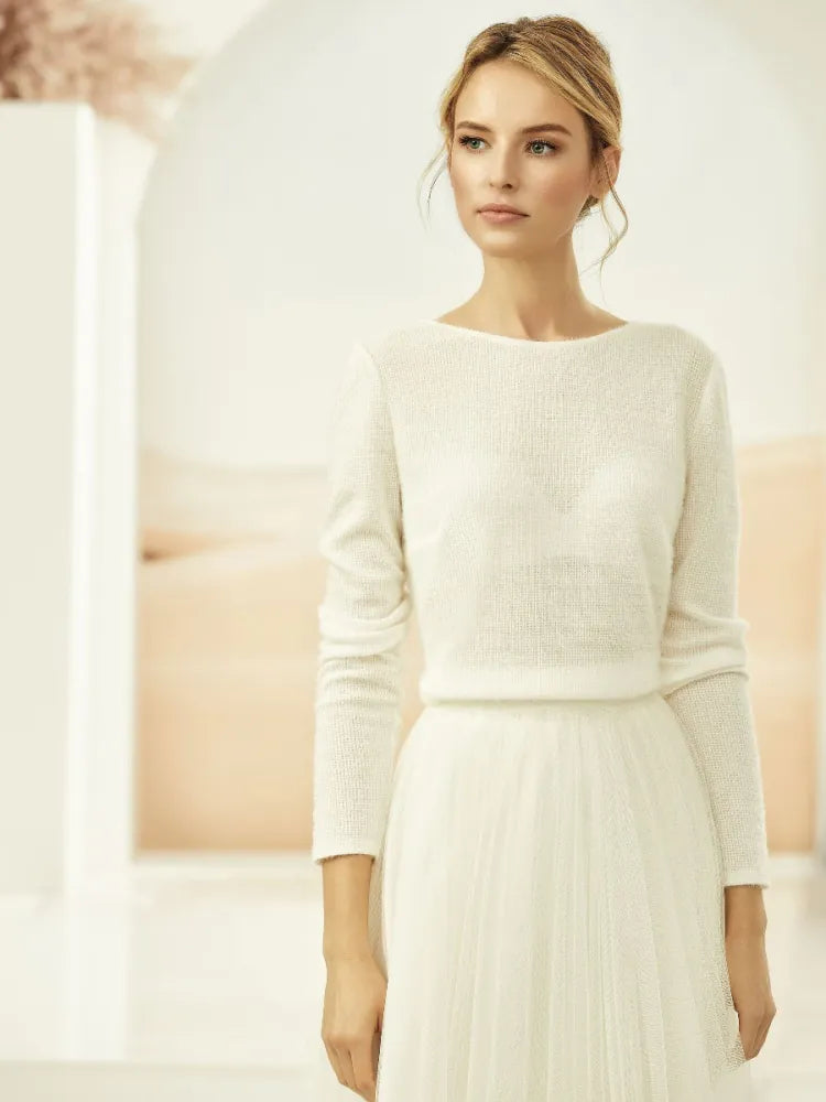 Bianco Evento E327 Brautpullover