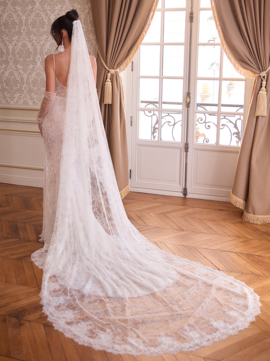 Bianco Evento S547 Schleier 300 cm